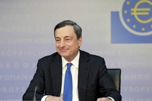 Mario Draghi, le directeur de la Banque centrale européenne. Photo BCE