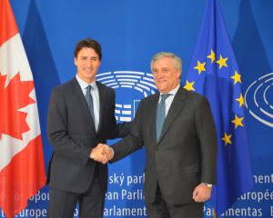 Justin Trudeau vient défendre le CETA au Parlement européen