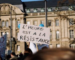 Un samedi de manifestations à Strasbourg
