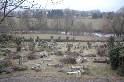 Le cimetière profané