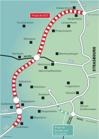 Carte du tracé