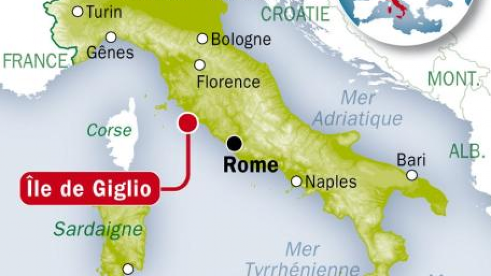 Depuis plus d'un an, 500 ingénieurs et spécialistes préparent sur l'île, au large de la Toscane