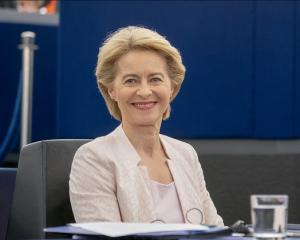 Ursula von der Leyen tient son équipe
