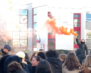 Trois interpellations contestées au lycée Marie Curie à Strasbourg