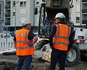 Le chantier d’extension du tramway hérisse les commerçants